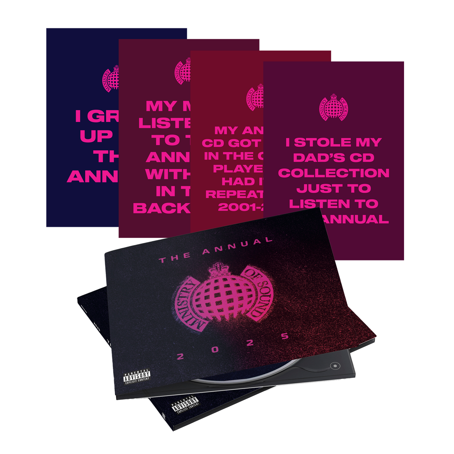 The Annual 2025 CD + Set of 4 Posters Bundle