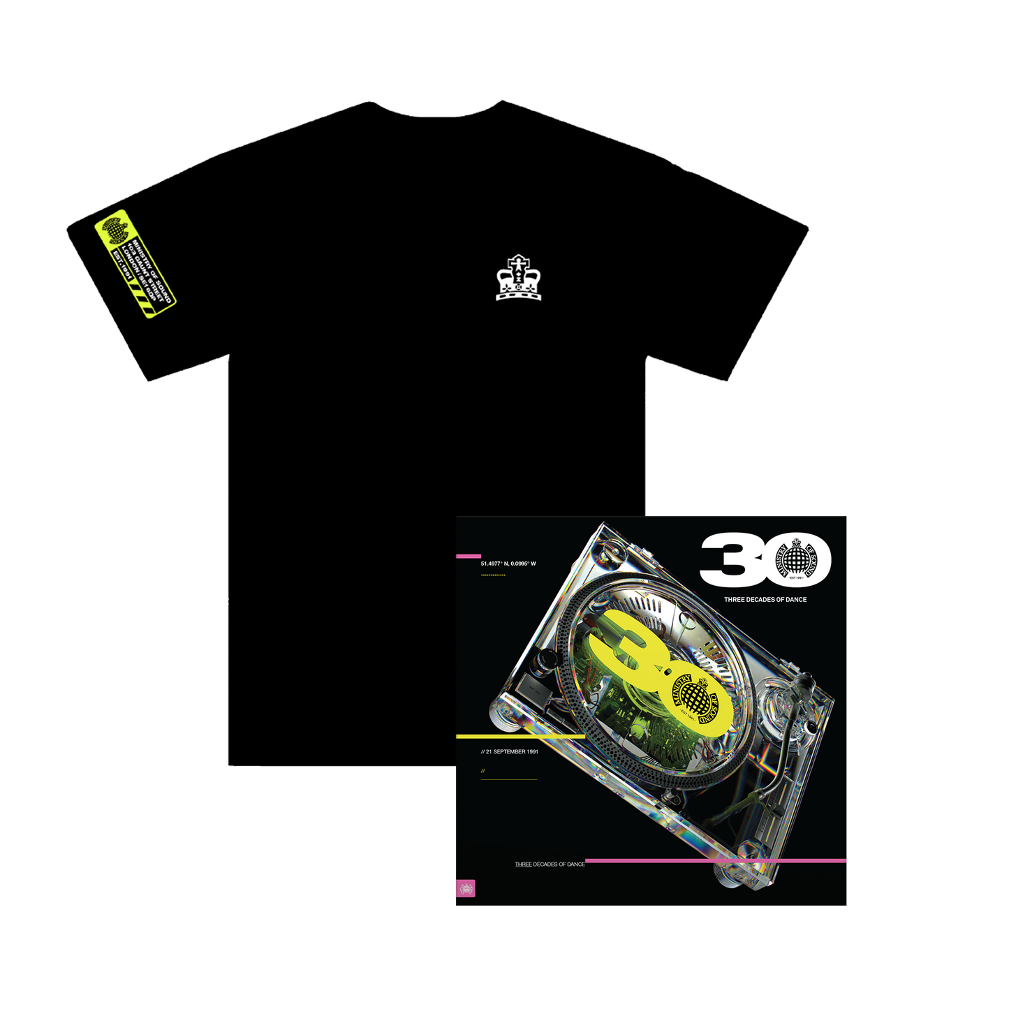 Hazard Tape | Shortsleeve Tee + Album